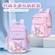 庫(kù)洛米書包小學(xué)生書包1-6年級(jí)女生書包男生書包兒童護(hù)脊減負(fù)書包